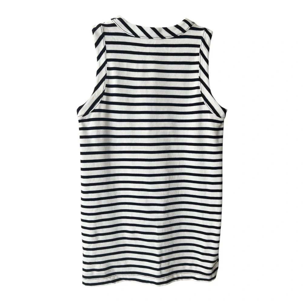 Kate Spade Nautical Midi Sleeveless Striped Dress Size XL NWOT